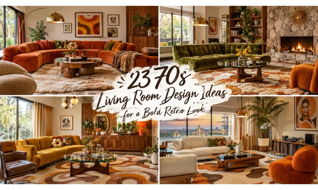 70s Living Room Design Ideas
