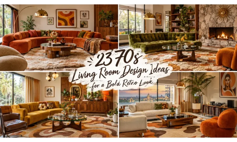70s Living Room Design Ideas