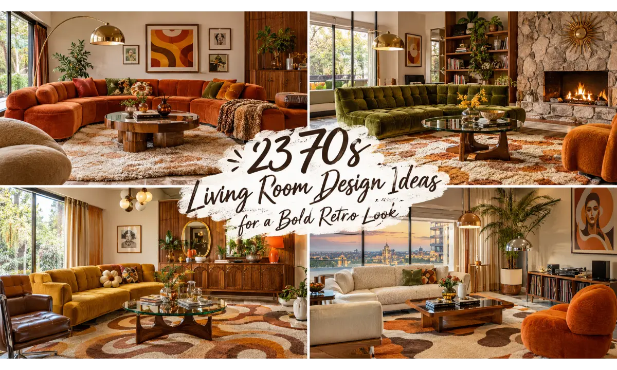 70s Living Room Design Ideas