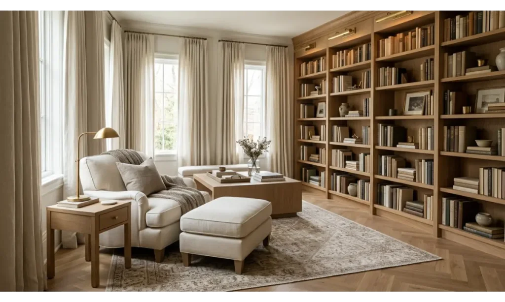 A Warm Neutral Library