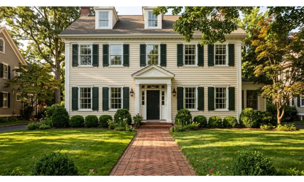 Add Traditional Shutters Around the Windows