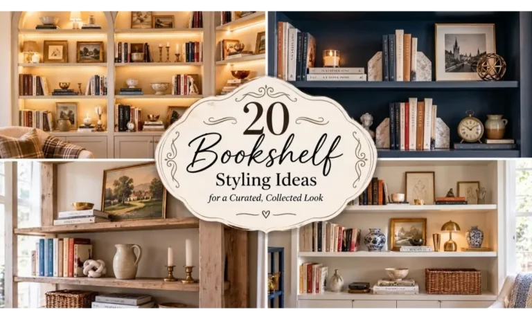 Bookshelf Styling Ideas