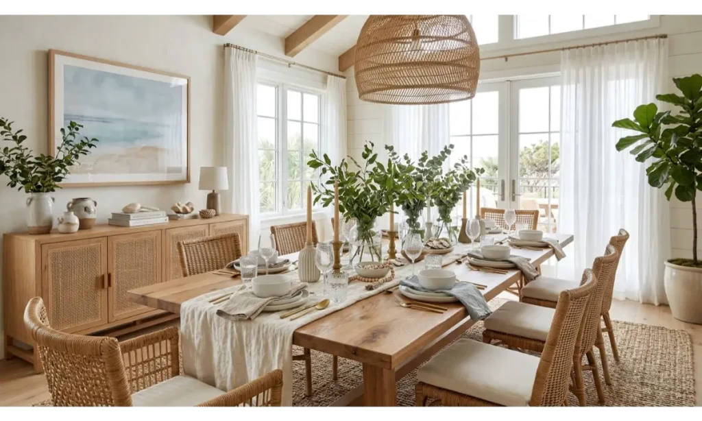 Bring Coastal Charm to Your Dining Room