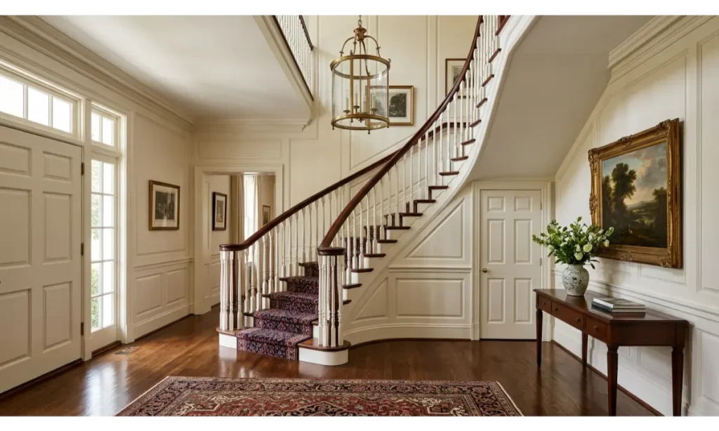 Build a Grand but Comfortable Foyer