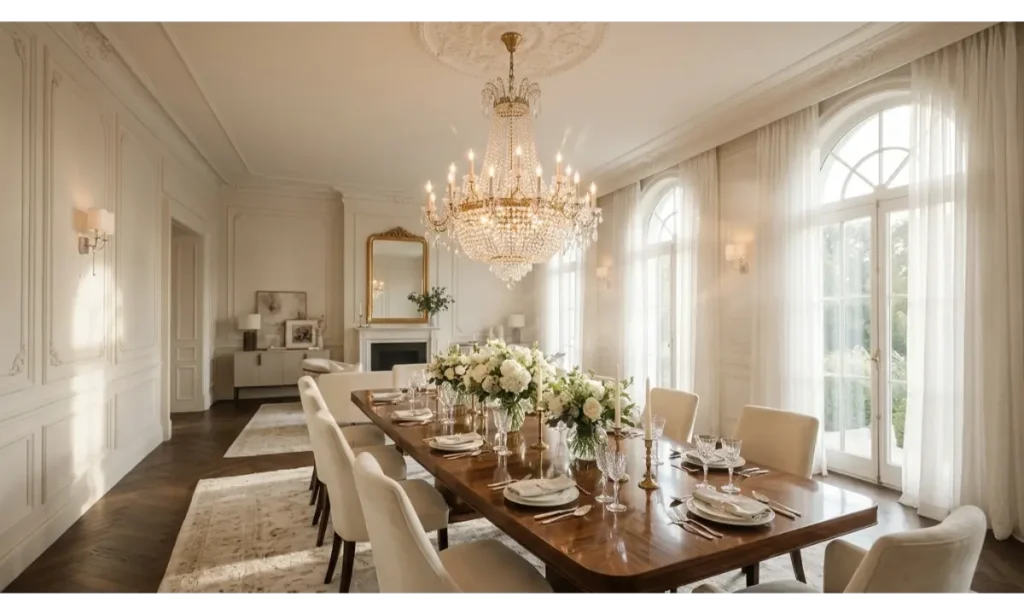 Classic Crystal Dining Room Chandelier Ideas