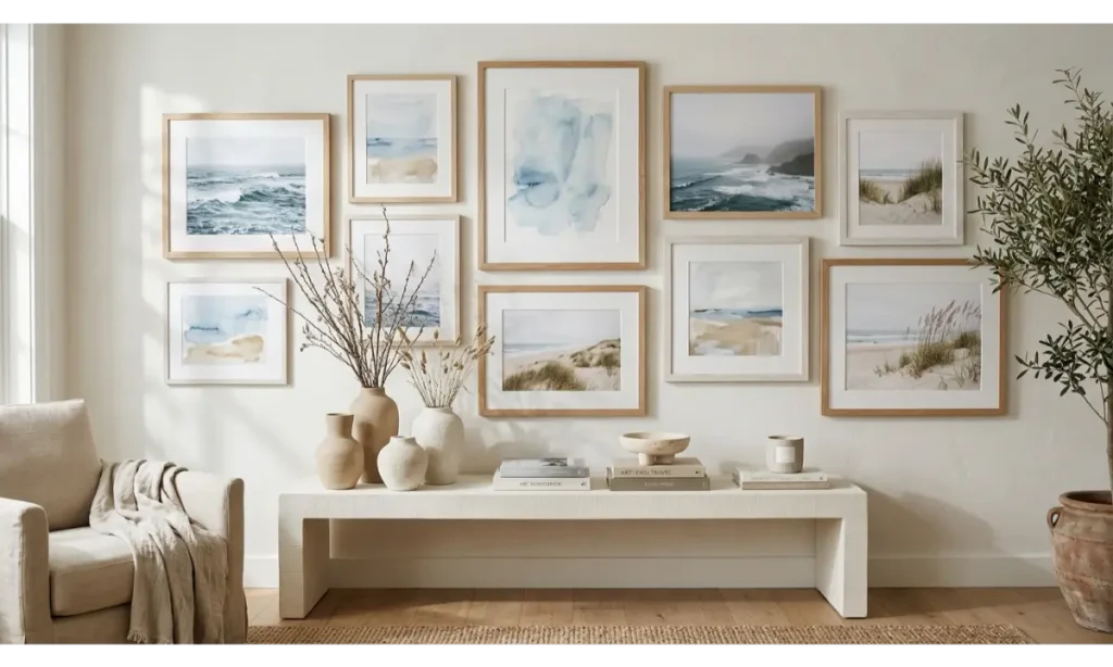 Create a Coastal Gallery Wall