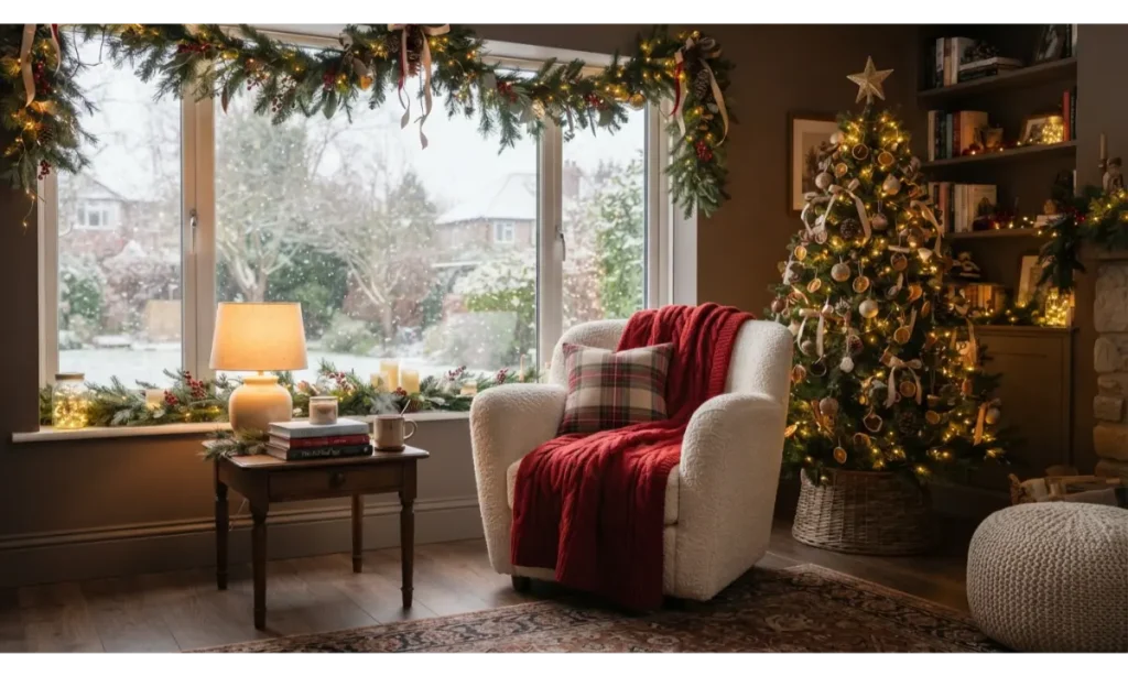 Create a Cozy Christmas Reading Corner