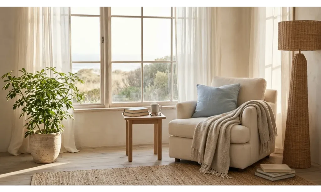 Create a Cozy Coastal Reading Corner