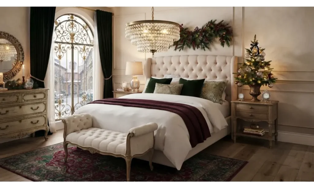 Create a Sophisticated Christmas Bedroom
