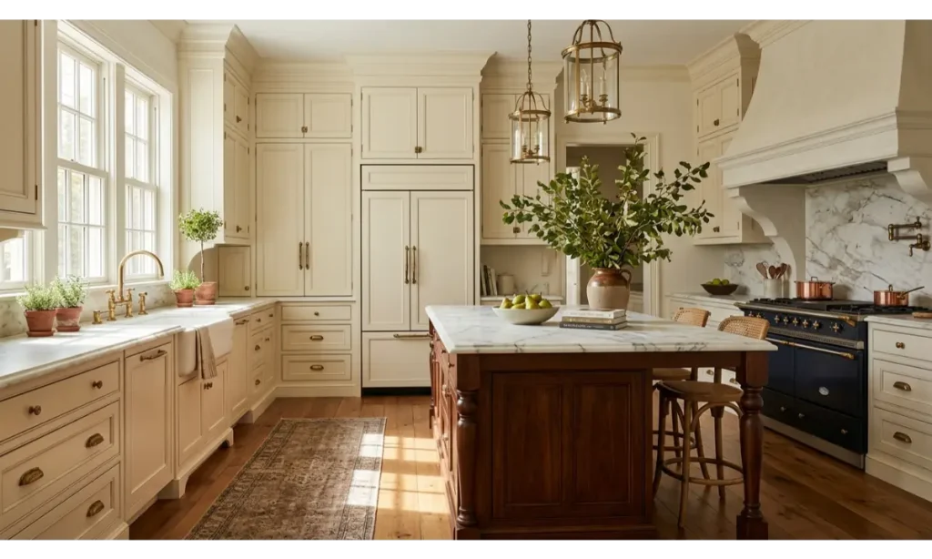 Create a Warm Colonial Style Kitchen