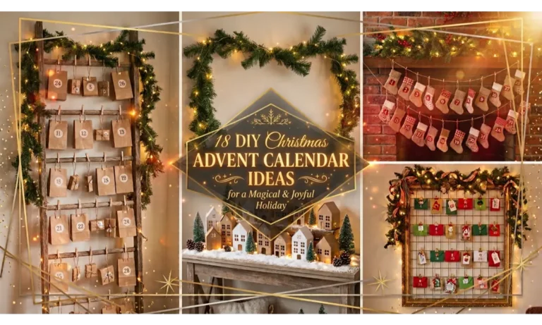 DIY Christmas Advent Calendar Ideas