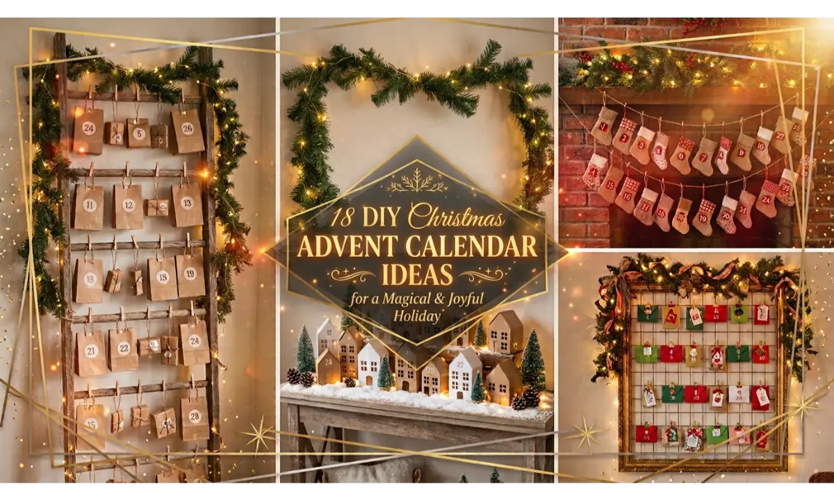 DIY Christmas Advent Calendar Ideas