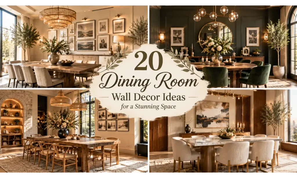 Dining Room Wall Decor Ideas
