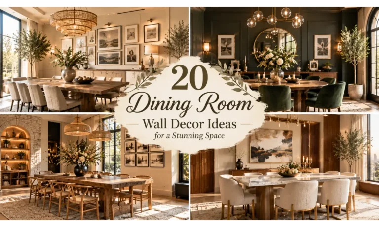 Dining Room Wall Decor Ideas