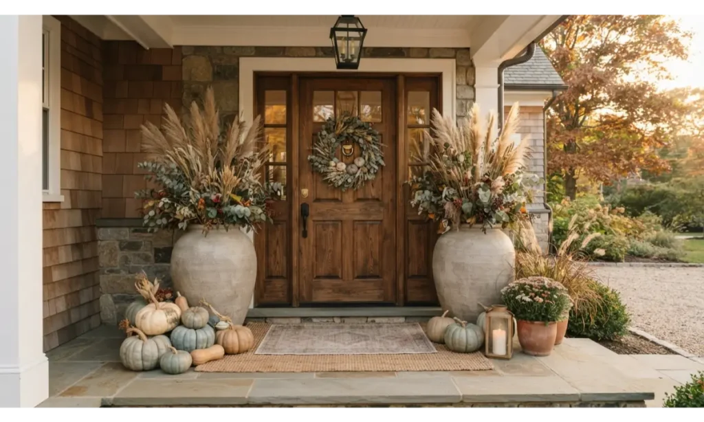 Dried Grass Statement Planters