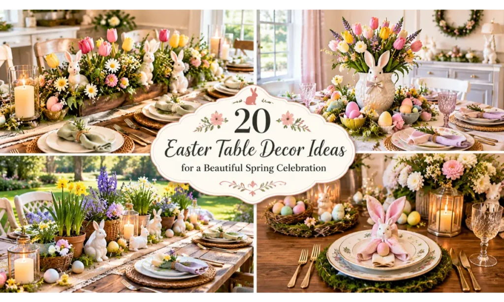 Easter Table Decor Ideas
