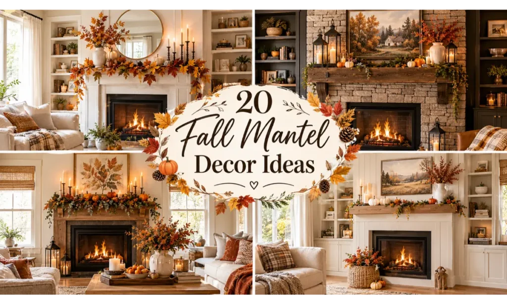 Fall Mantel Decor Ideas