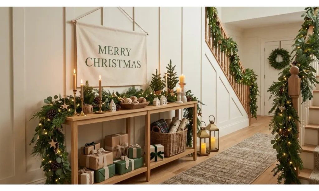 Hang a Festive Christmas Banner