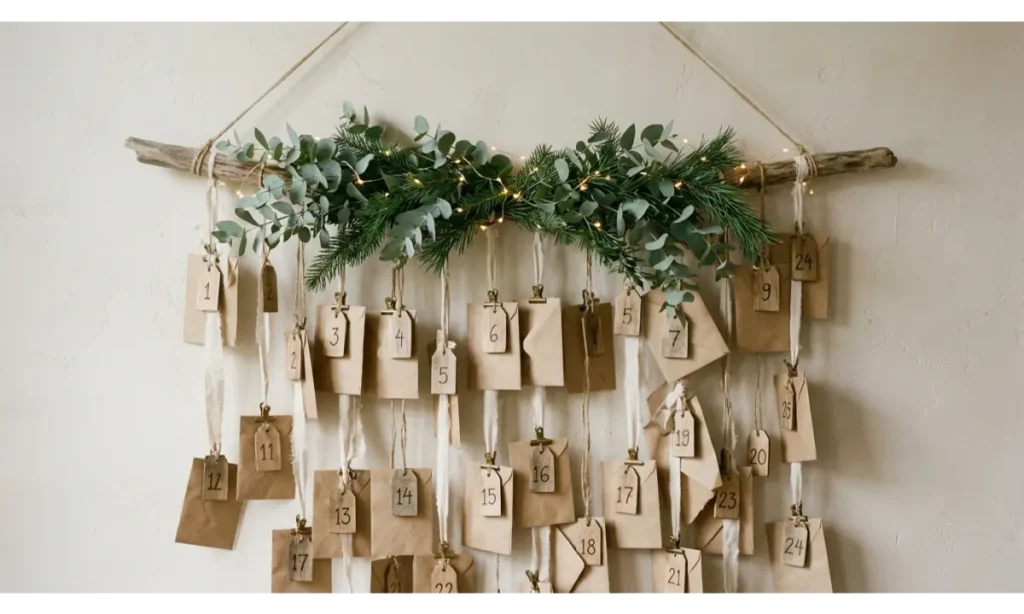 Hanging Wooden Tag Calendar