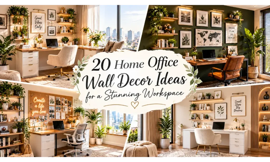 Home Office Wall Decor Ideas