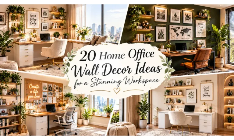 Home Office Wall Decor Ideas