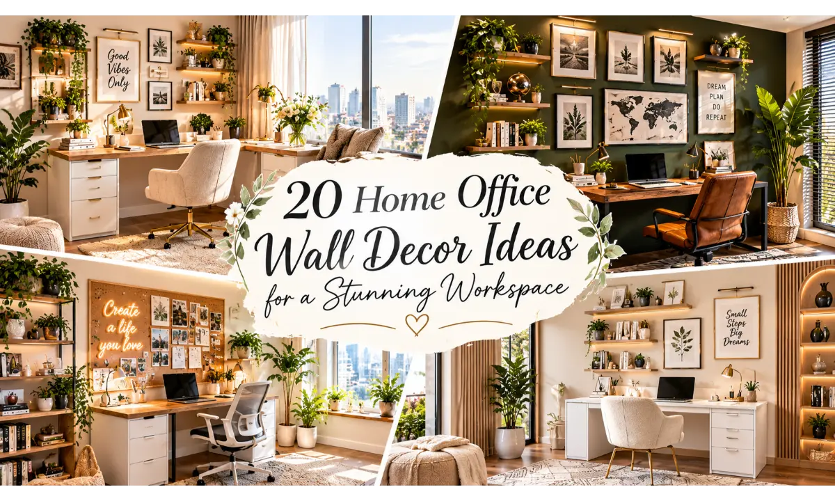 Home Office Wall Decor Ideas