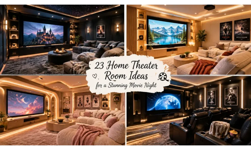 Home Theater Room Ideas