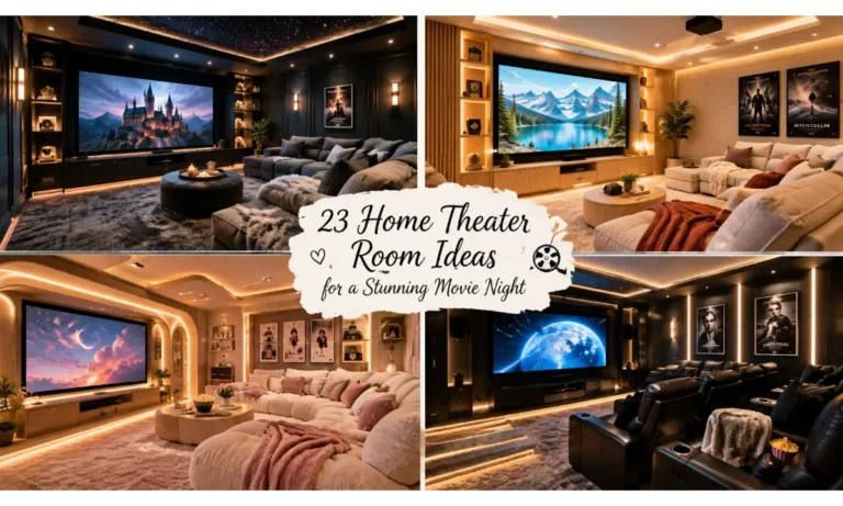 Home Theater Room Ideas