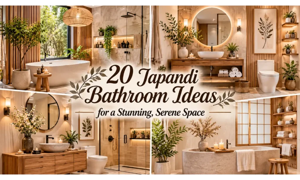 Japandi Bathroom Ideas
