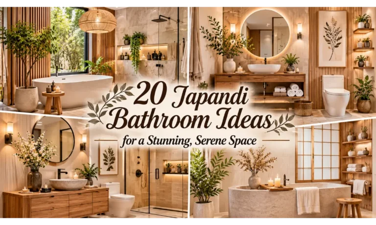 Japandi Bathroom Ideas