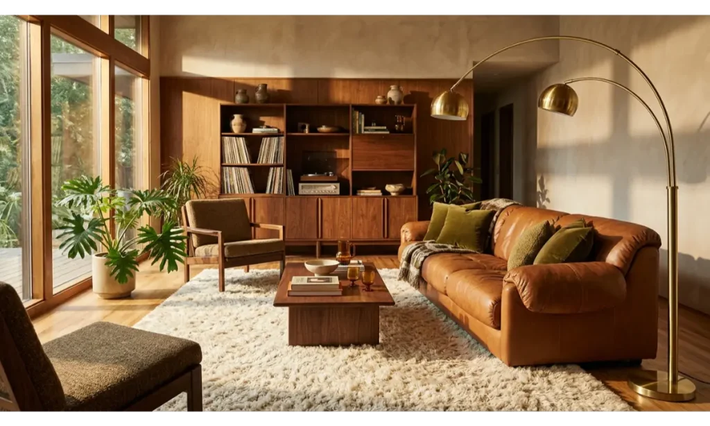 Leather Sofas With a Timeless Retro Feel