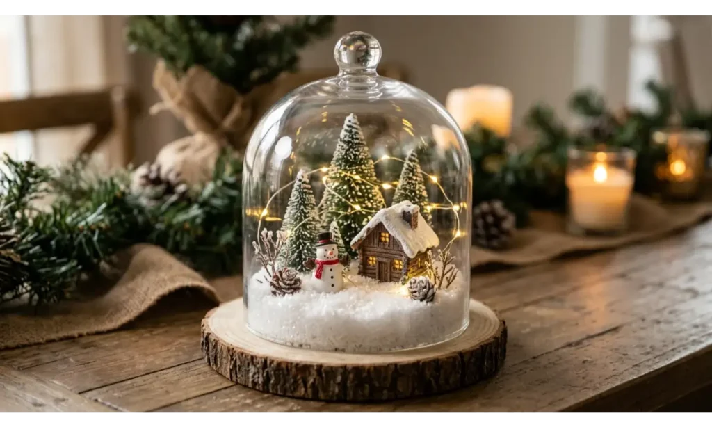 Mini Snowman Terrarium