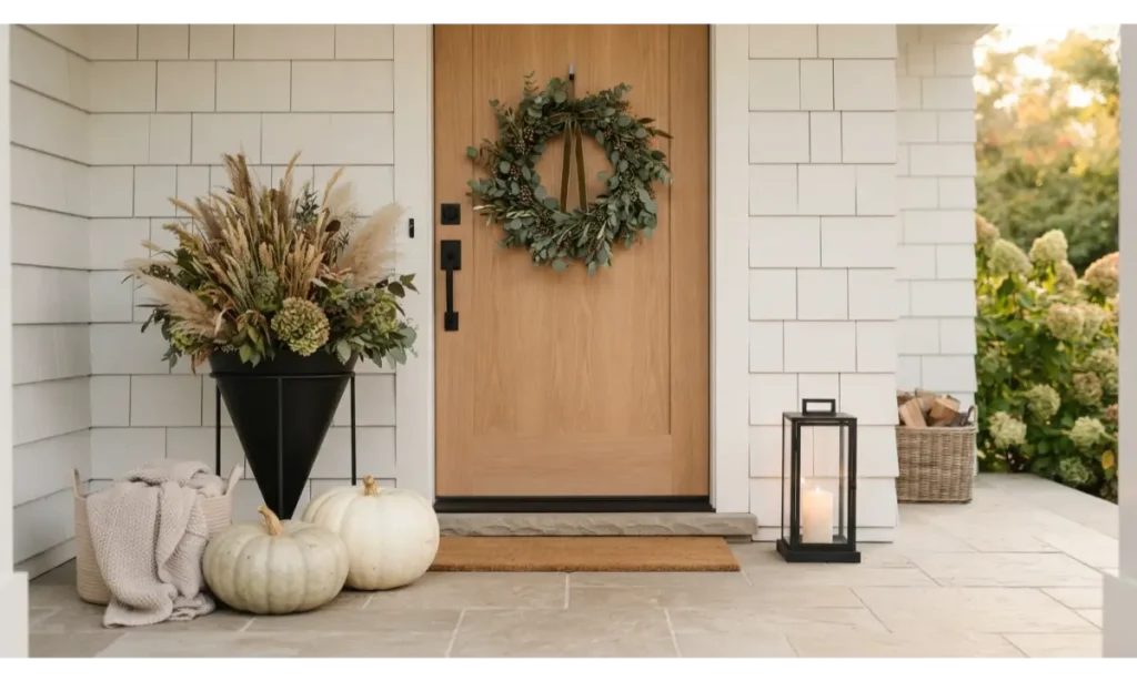 Minimalist Harvest Porch