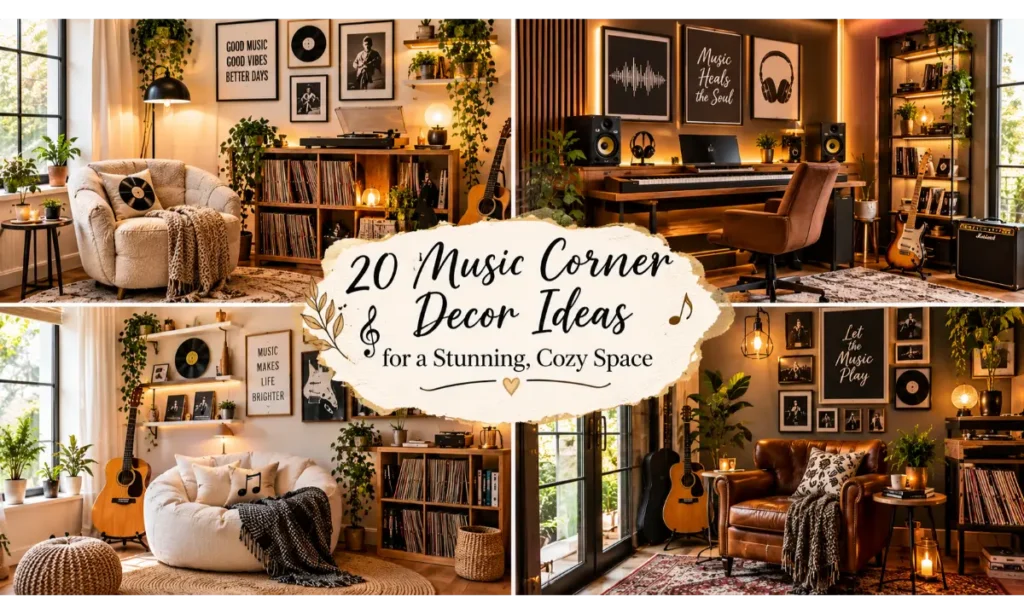 Music Corner Decor Ideas