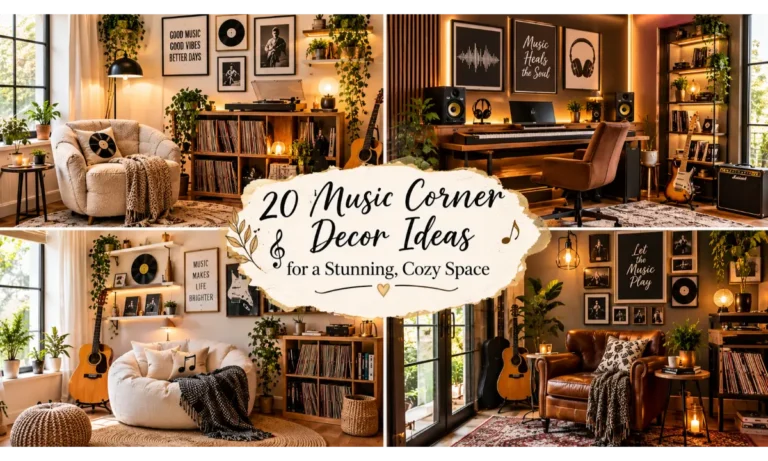 Music Corner Decor Ideas