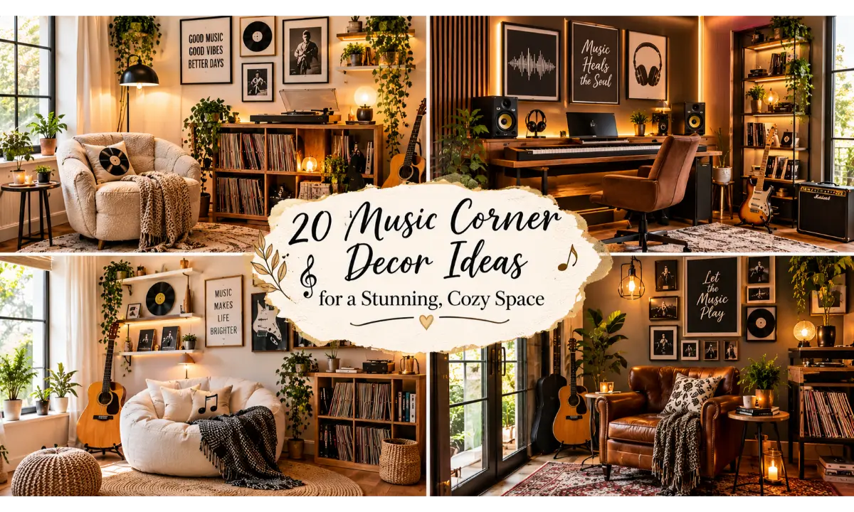 Music Corner Decor Ideas