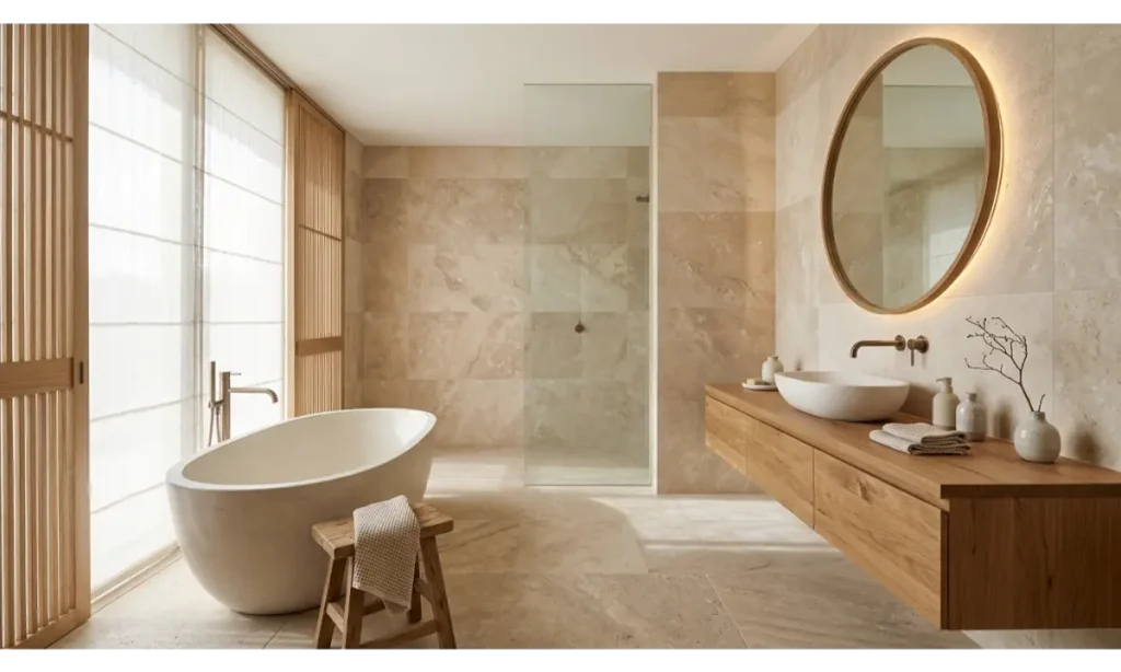 Natural Stone Tiles for an Organic Look