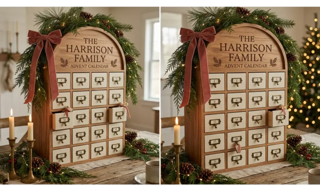 Personalized Family Name Calendar