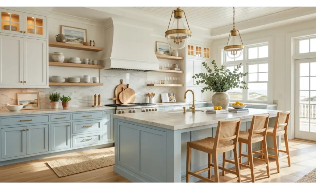 Refresh Your Kitchen With Coastal Colors