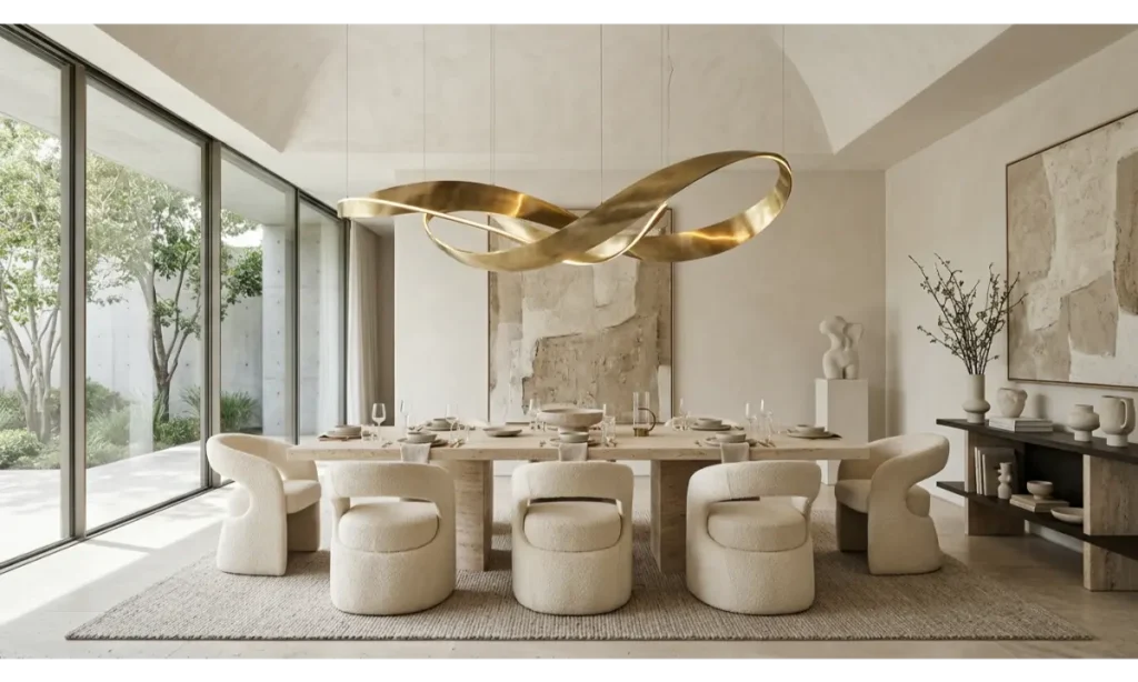Sculptural Artistic Chandelier