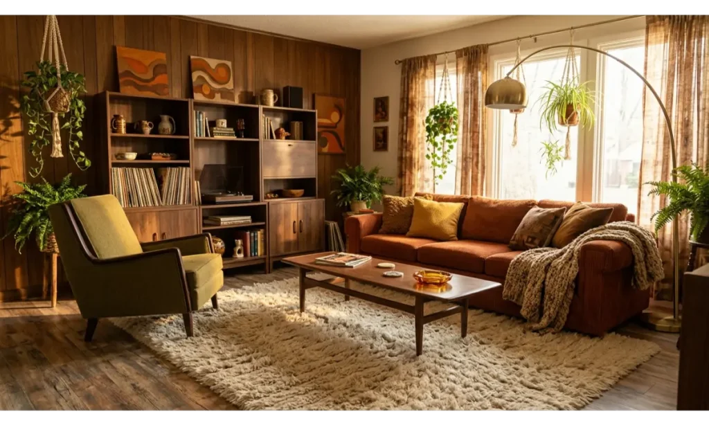 Shag Rugs for a Cozy Retro Foundation