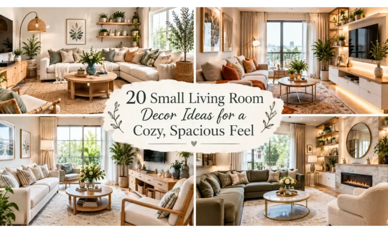 Small Living Room Decor Ideas