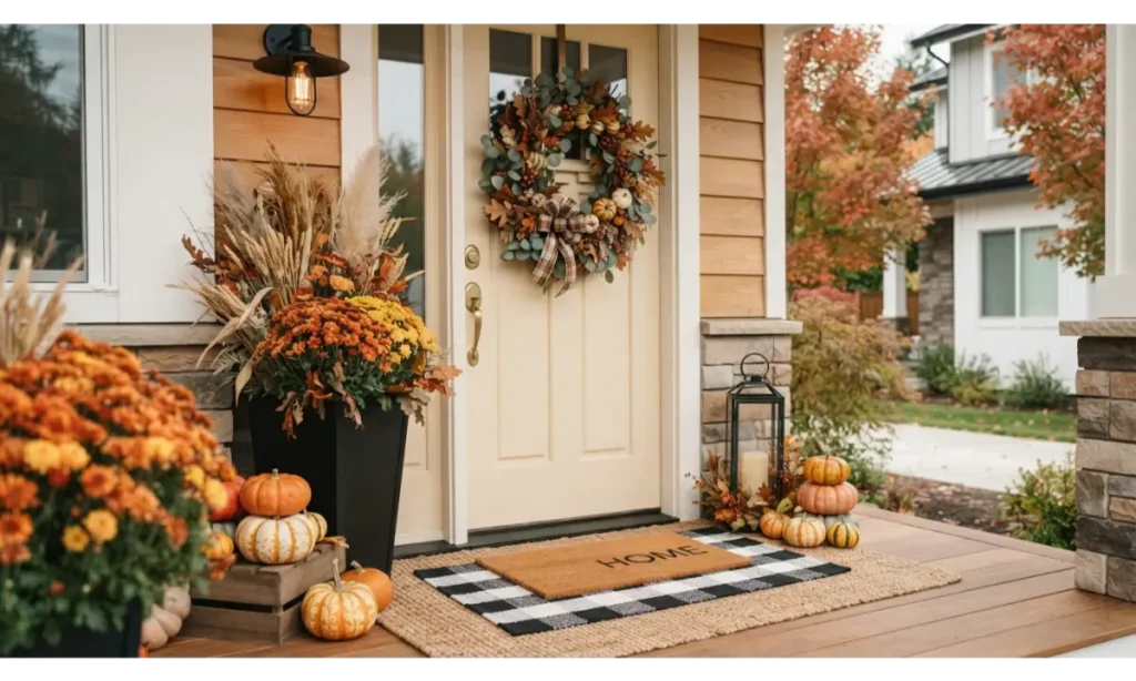 Small Porch Vertical Display