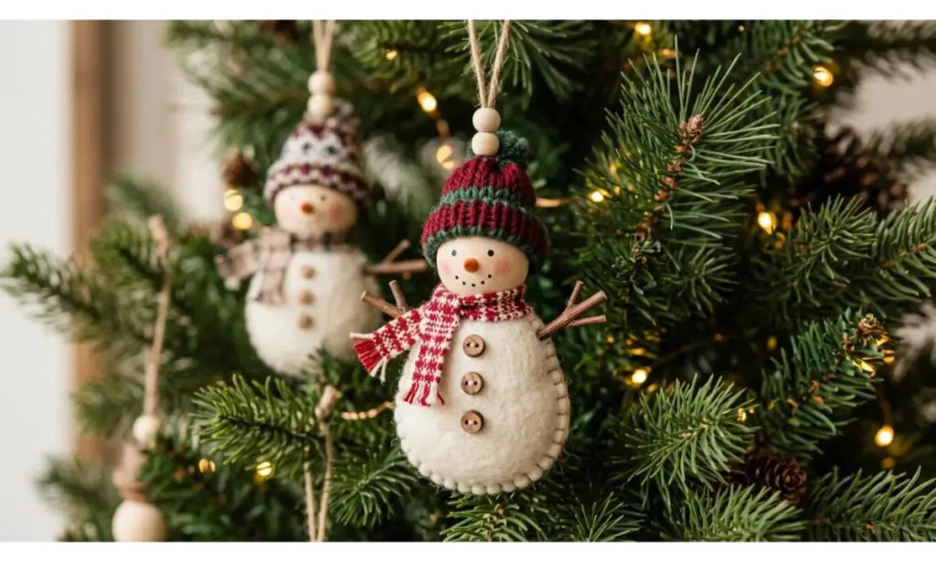 Snowman Christmas Tree Ornaments