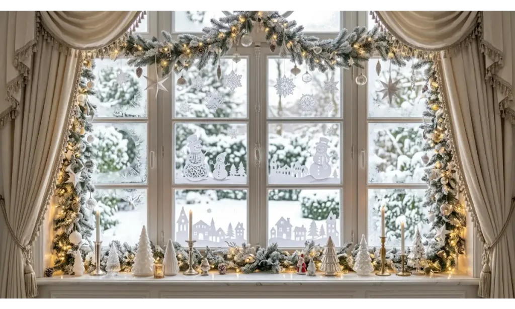 Snowman Window Decorations