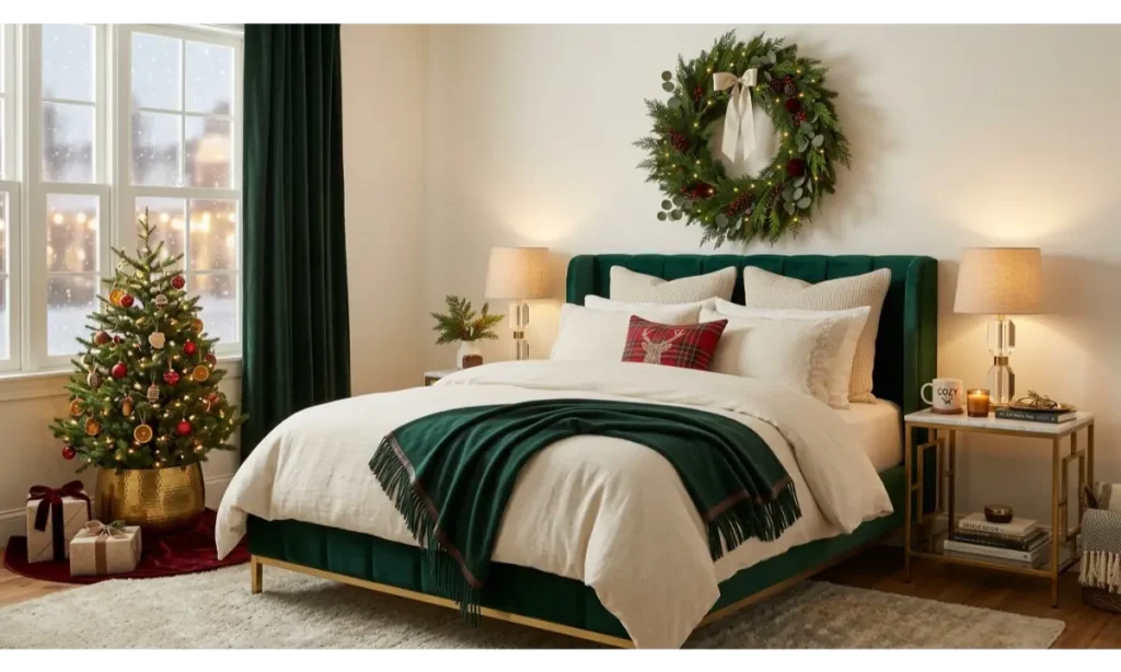 Style a Christmas Guest Bedroom