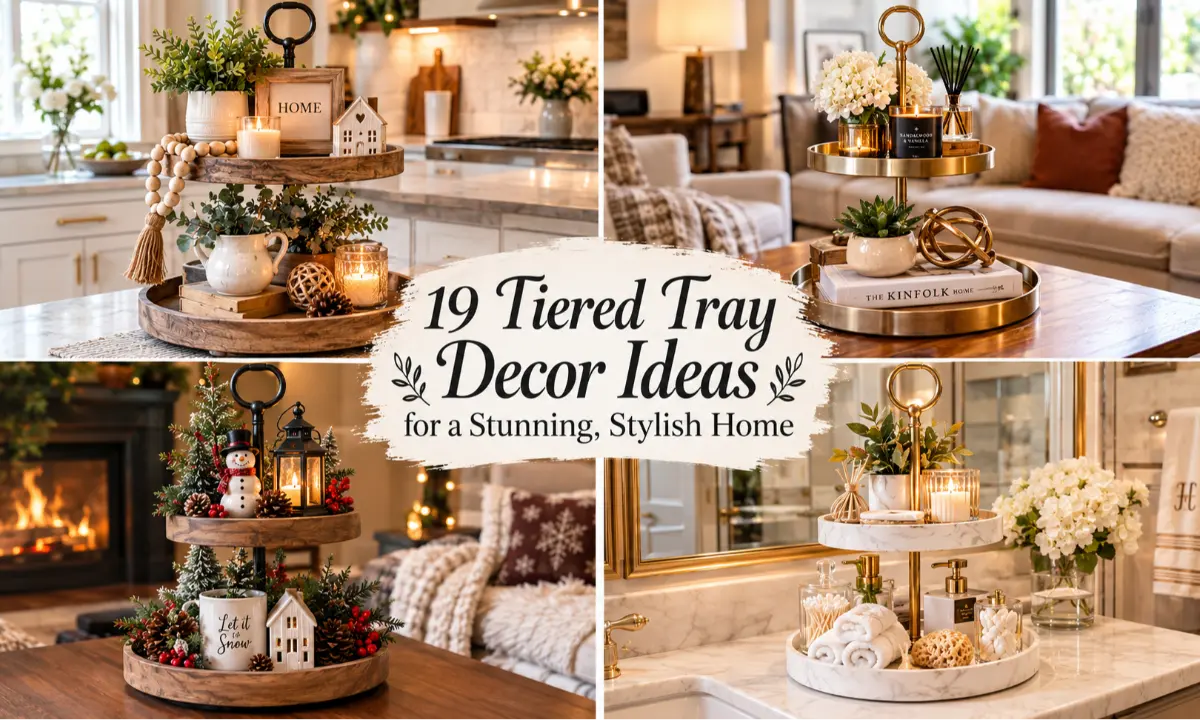 Tiered Tray Decor Ideas
