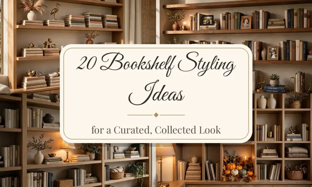 20 Bookshelf Styling Ideas for a Curated, Collected Look
