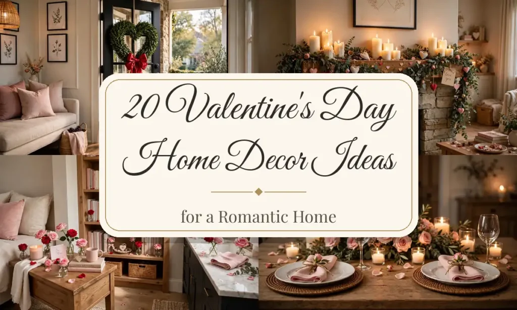20 Valentine's Day Home Decor Ideas for a Romantic Home