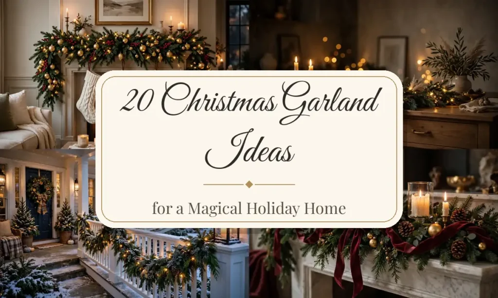 20 Christmas Garland Ideas for a Magical Holiday Home